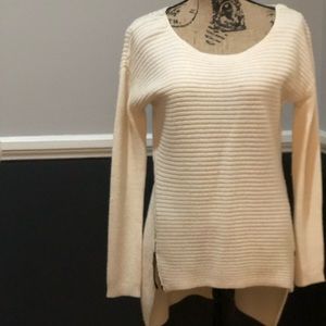cream sweater